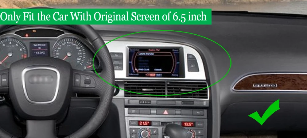 Android Car Multimedia player System IPS HD LCD Screen For Audi A6 4F 2004~2009 GPS Navigation