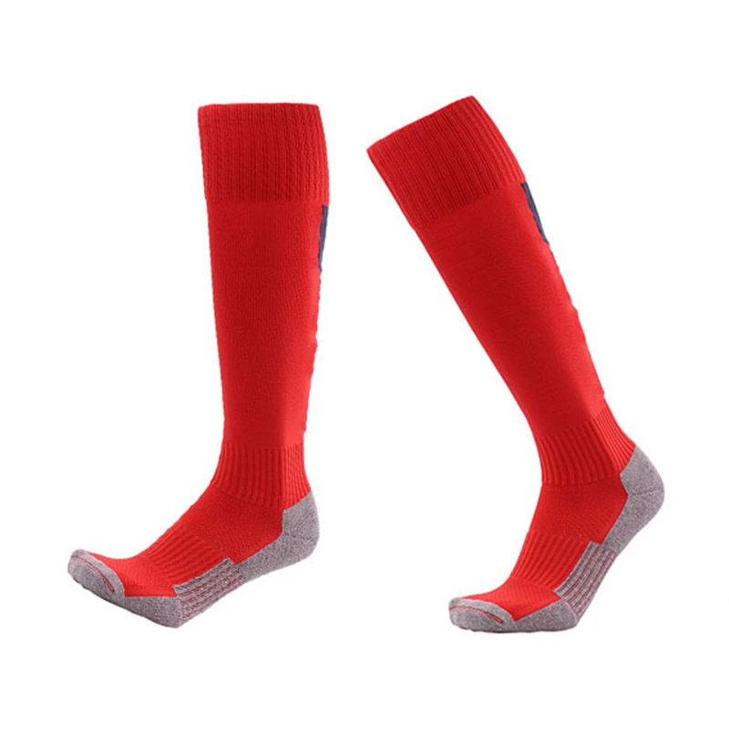 3 пары/Лот длинные футбольные носки выше колена для мужчин женщин детей