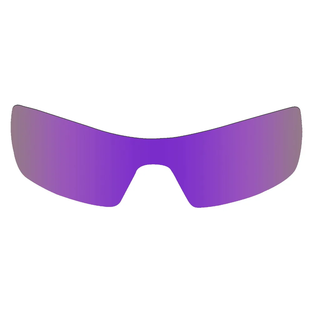 

2 Pieces SNARK POLARIZED Replacement Lenses for Oakley Oil Rig Sunglasses Lens Stealth Black & Plasma Purple