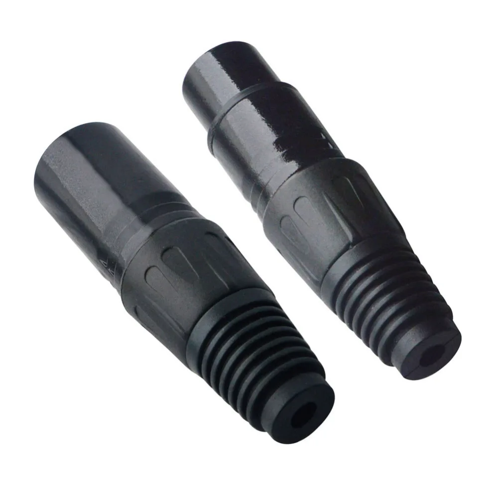 2 шт. XLR 3 контактный разъем Cannon штекер полюсный гнездовой аудиоразъем MIC|connector