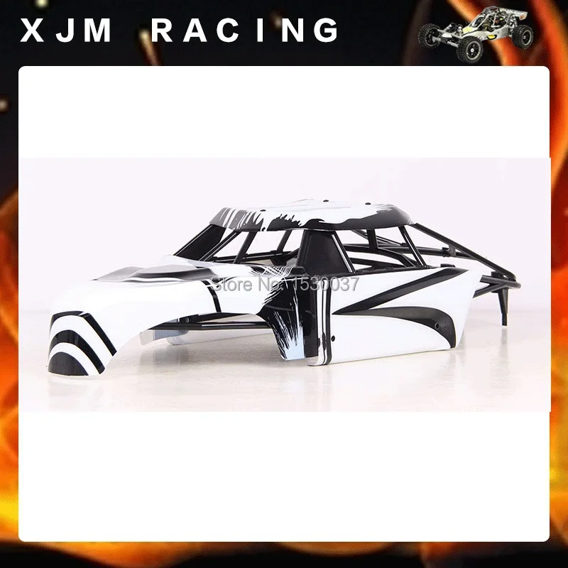 1/5 rc автомобильный раздельный корпус + пластиковая рулонная клетка подходит для