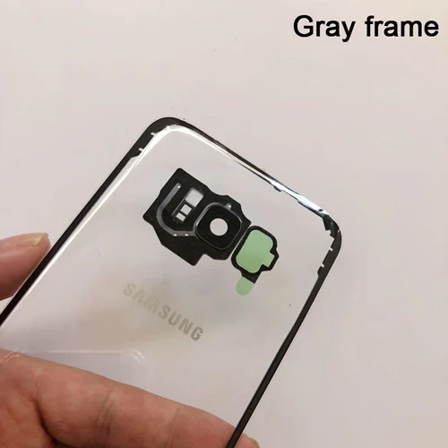 Задняя крышка для Samsung Galaxy S8 Plus G9500 SM G950U G9508 G9550 G9 G955 прозрачный стеклянный