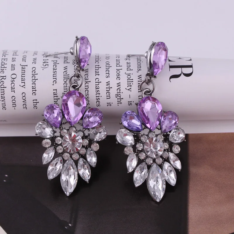 2016 Горячая Себе Роскошные Посеребренная Длинные Большой Капли Воды Жемчужина