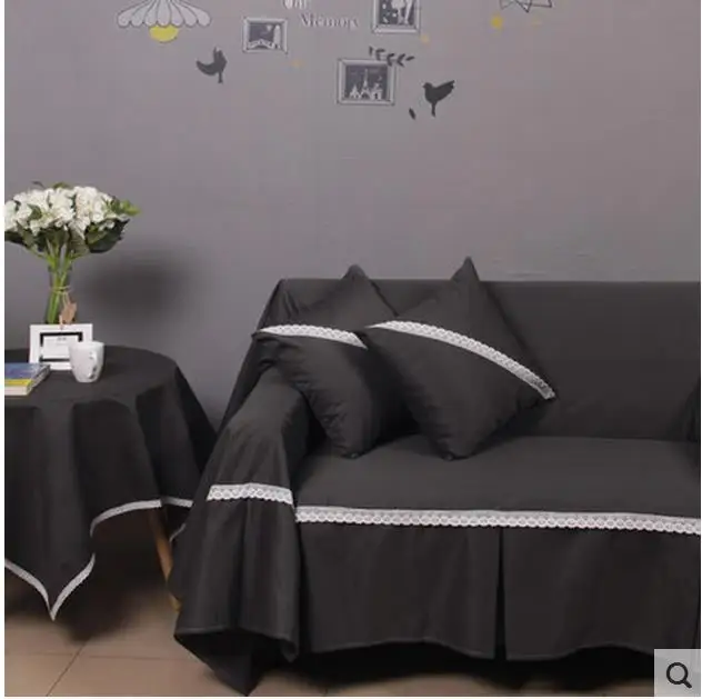 Чистый цвет SHA волосы полотенцем все покрыть диван крышка весь разместить коврик