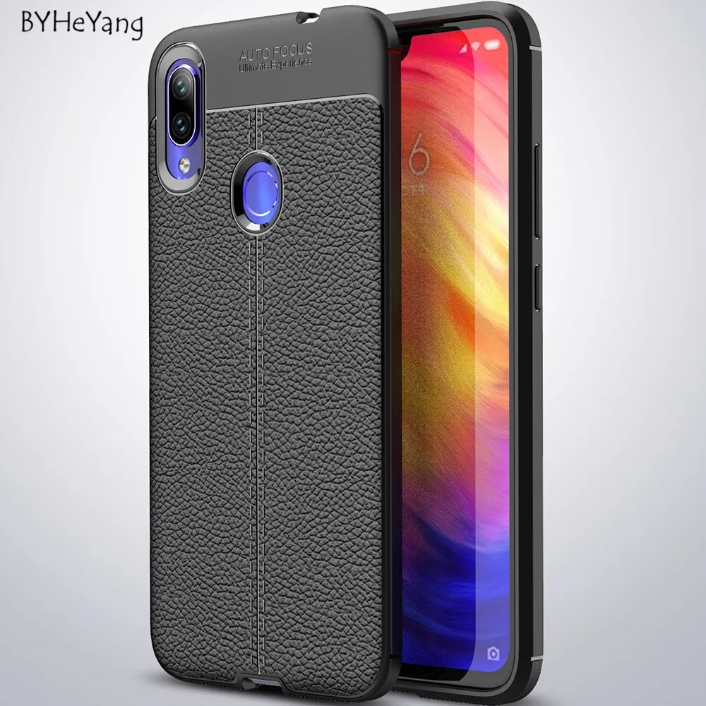 Чехол для Xiaomi Redmi Note 7 чехол redmi note pro кожаный силиконовый мягкий из ТПУ |
