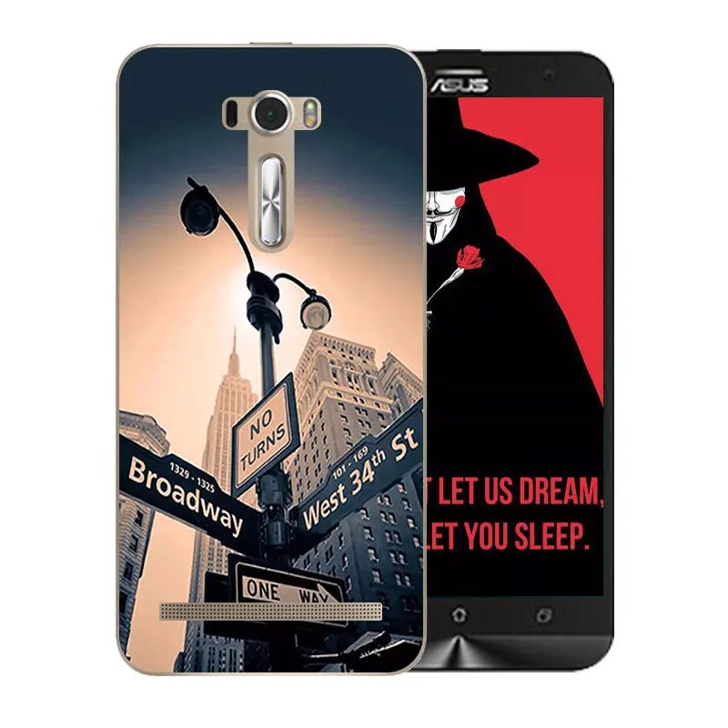 5.5 inch for Asus ZenFone 2 Laser ZE550KL Cases High Quality Horse Pattern TPU Zenfone Ze551kl Z00LD Back Cover |