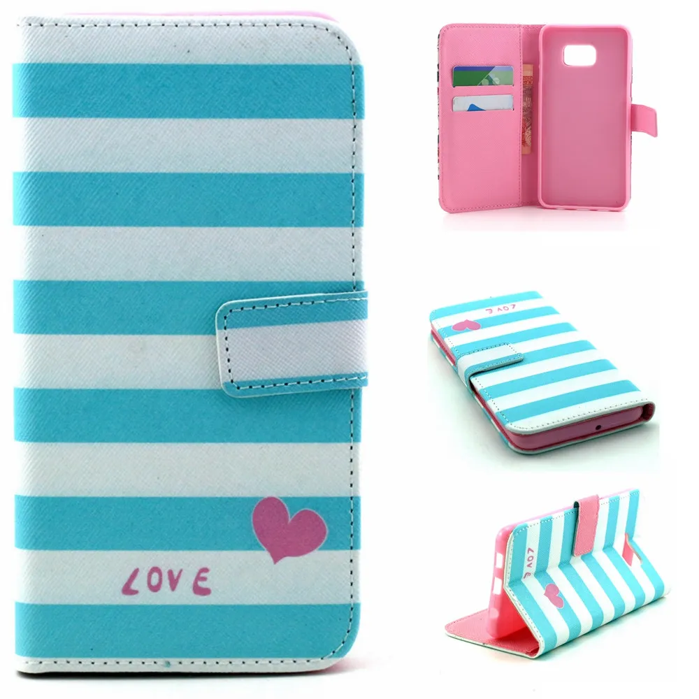 NewArrival Совы магнитных флип держатель карты бумажник сумка кожаная чехол для Samsung