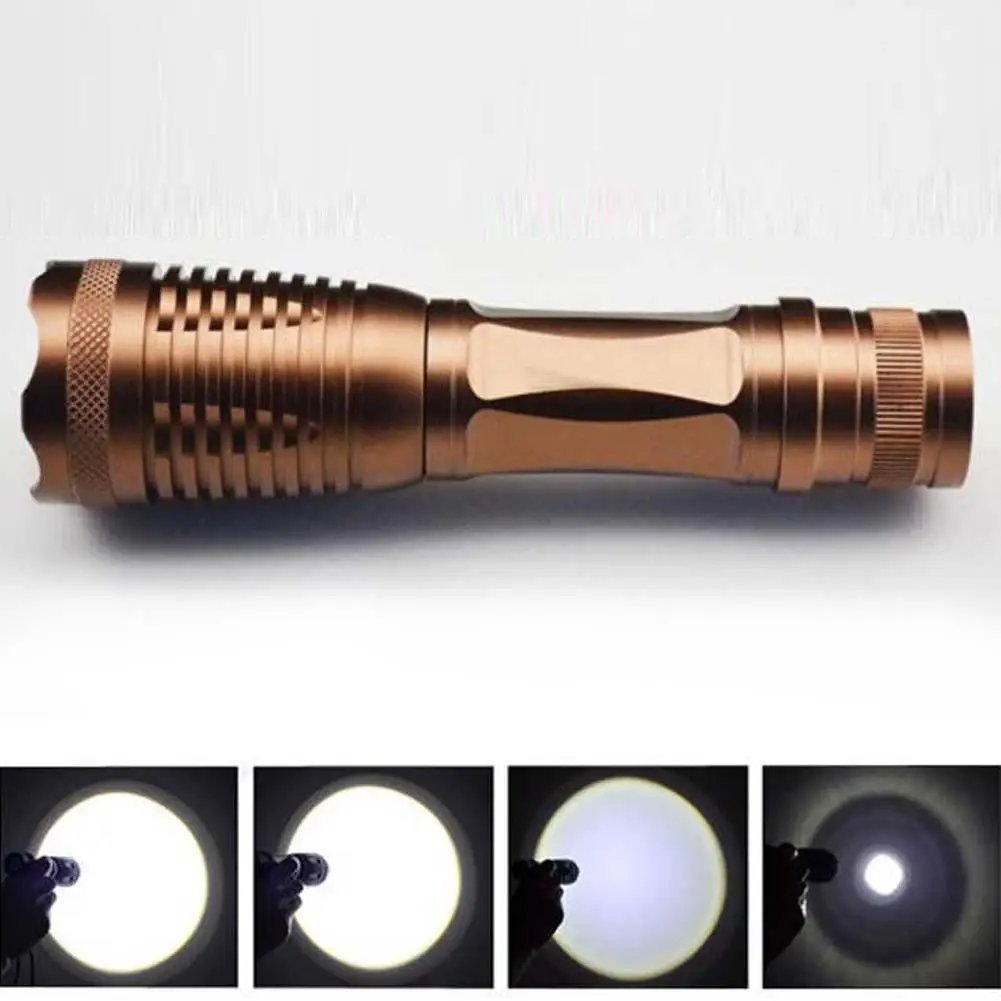 Новое поступление 2000LM T6 светодиодный фонарик с функцией зума фокусом лампы 5