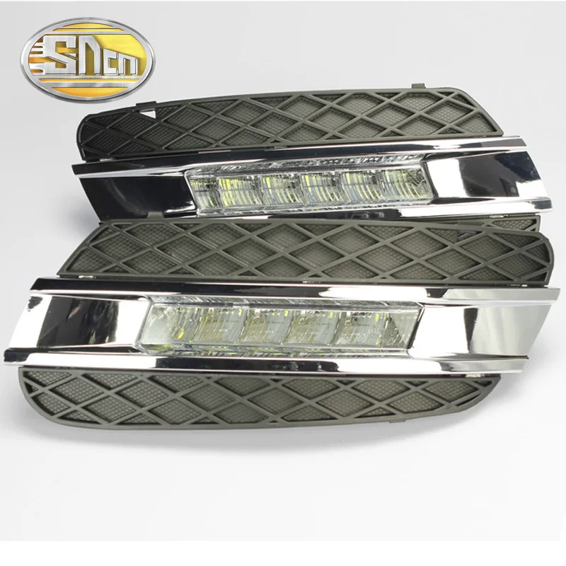 SNCN Светодиодный дневной ходовой светильник для Mercedes Benz W164 ML300 ML350 2006 - 2009