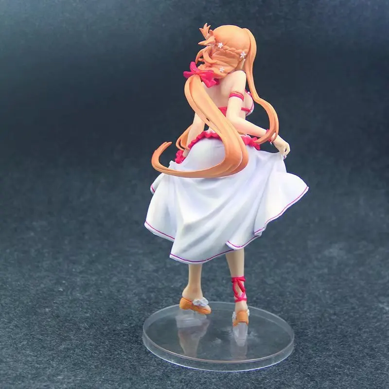 Sword Art Online Action Figure Anime Model Yuuki Asuna Swimsuit 1/7 Scales Dolls Decoration Collection Figurine Toys Gifts 21cm | Игрушки и