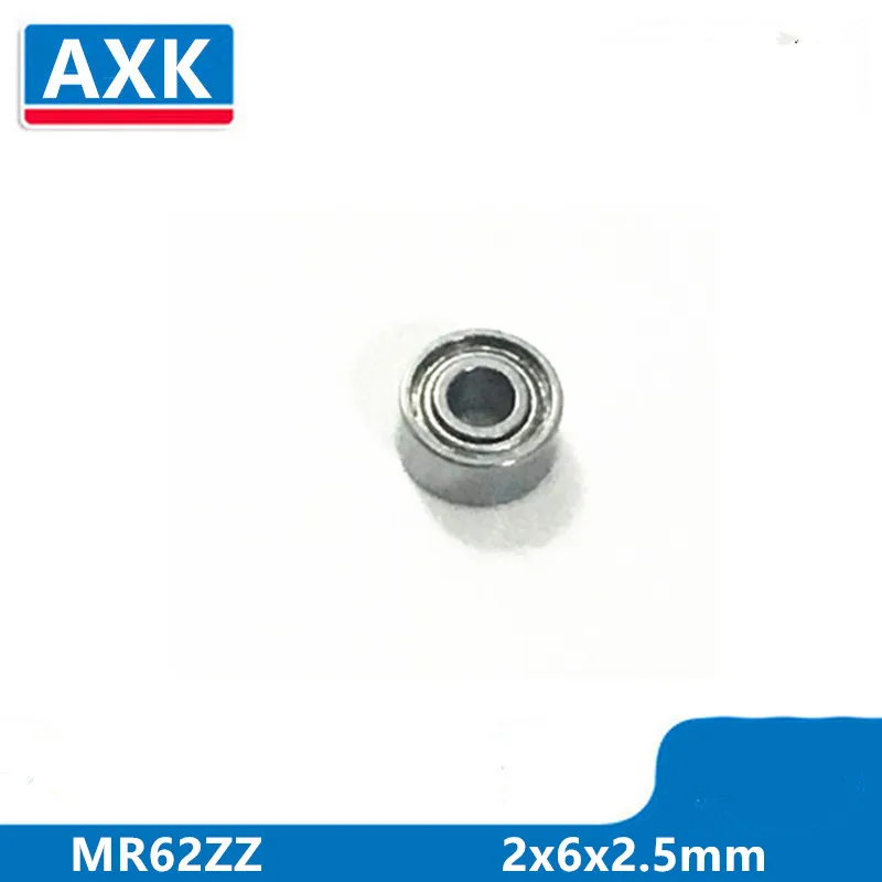 AXK 50 шт MR62ZZ R-620ZZ 2x6x2 5 мм глубокий шаровой Миниатюрный подшипник