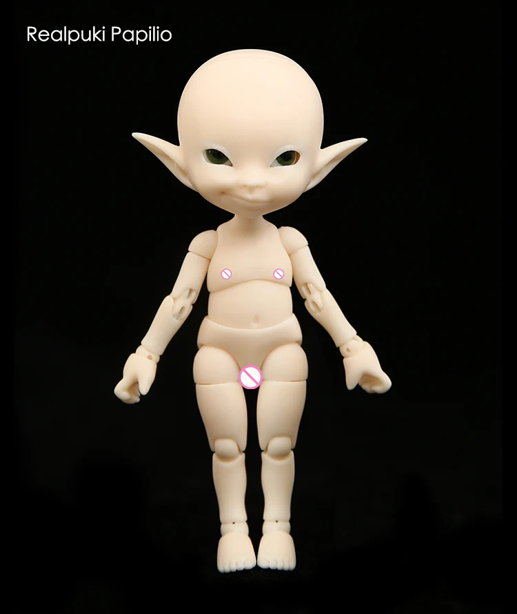 Realpuki Papilio сказочная FL BJD кукла 1/13 розовая улыбка эльфы Игрушки для девочек крошечные полимерные шарнирные куклы