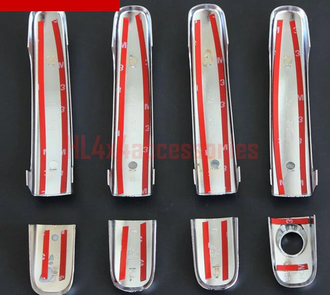 Хромированный Стайлинг для Ford Ranger T6 T7 крышка дверной ручки 2012 2016 тюнинг подобрать