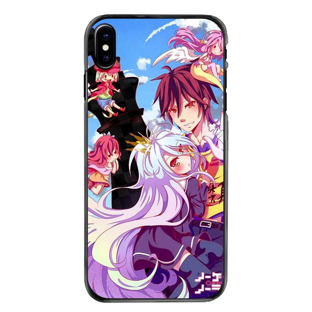 For Huawei P7 P8 P9 P10 Lite Plus 2017 2016 Honor 5C 6 4X 5X Mate 8 7 9 Case Cover NO GAME LIFE Sexy Anime Girl survival game |