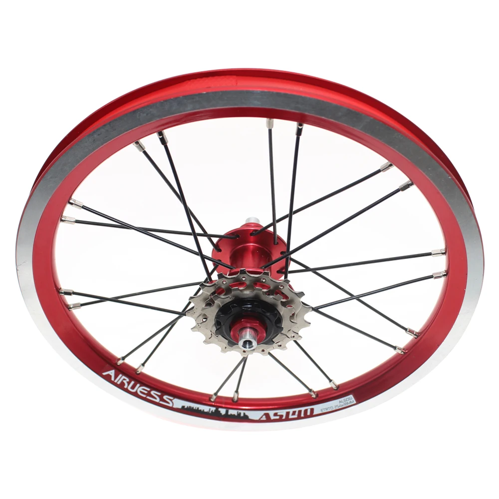 Велосипед wheelset 14 16 дюймов ультра легкий низкий ступица сопротивления для Fnhon D AHON