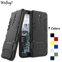 for meizu m6t case mt6750 tpu robot cover with phone holder shockproof slim back case for meizu m6t cover for meizu 6t 5 7 inch