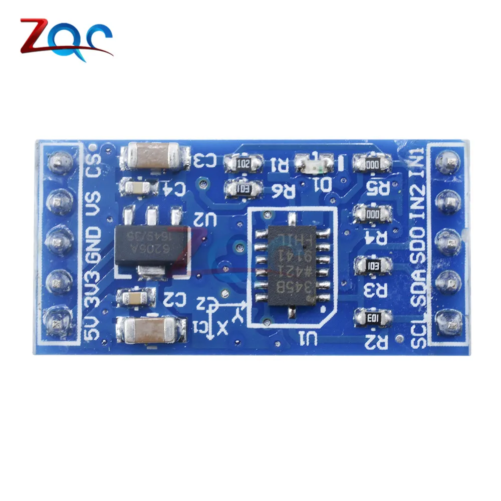 ADXL345 IIC / SPI 3-осевой цифровой датчик угла гравитационного падения ускорение
