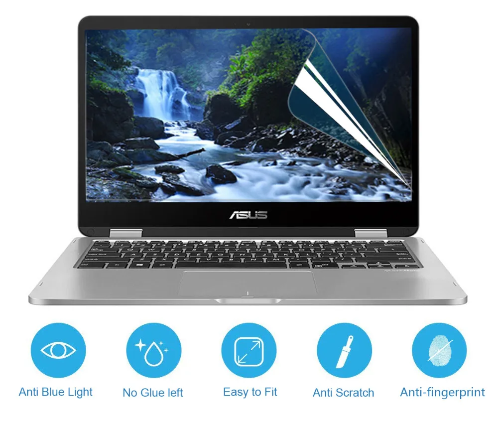 Cartinoe протектор экрана для Asus Vivobook Flip 14 Tp401c Tp401n дюймов ноутбук анти синяя Защита ЖК