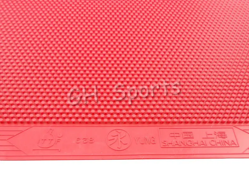 Yung 638 длинный Pips-Out Настольный теннис (PingPong) Резина без губки (Topsheet OX) NO ITTF | Спорт и