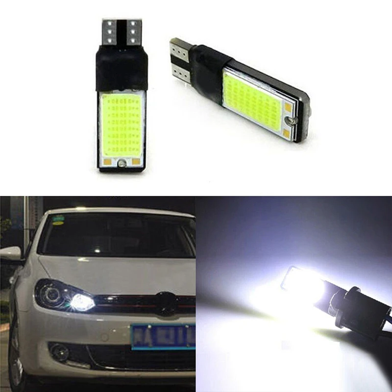 

JX-LCLYL 2 шт. T10 194 168 6 Вт COB светодиоды с Canbus без ошибок, на танкетке, с боковой светильник лампы белого цвета