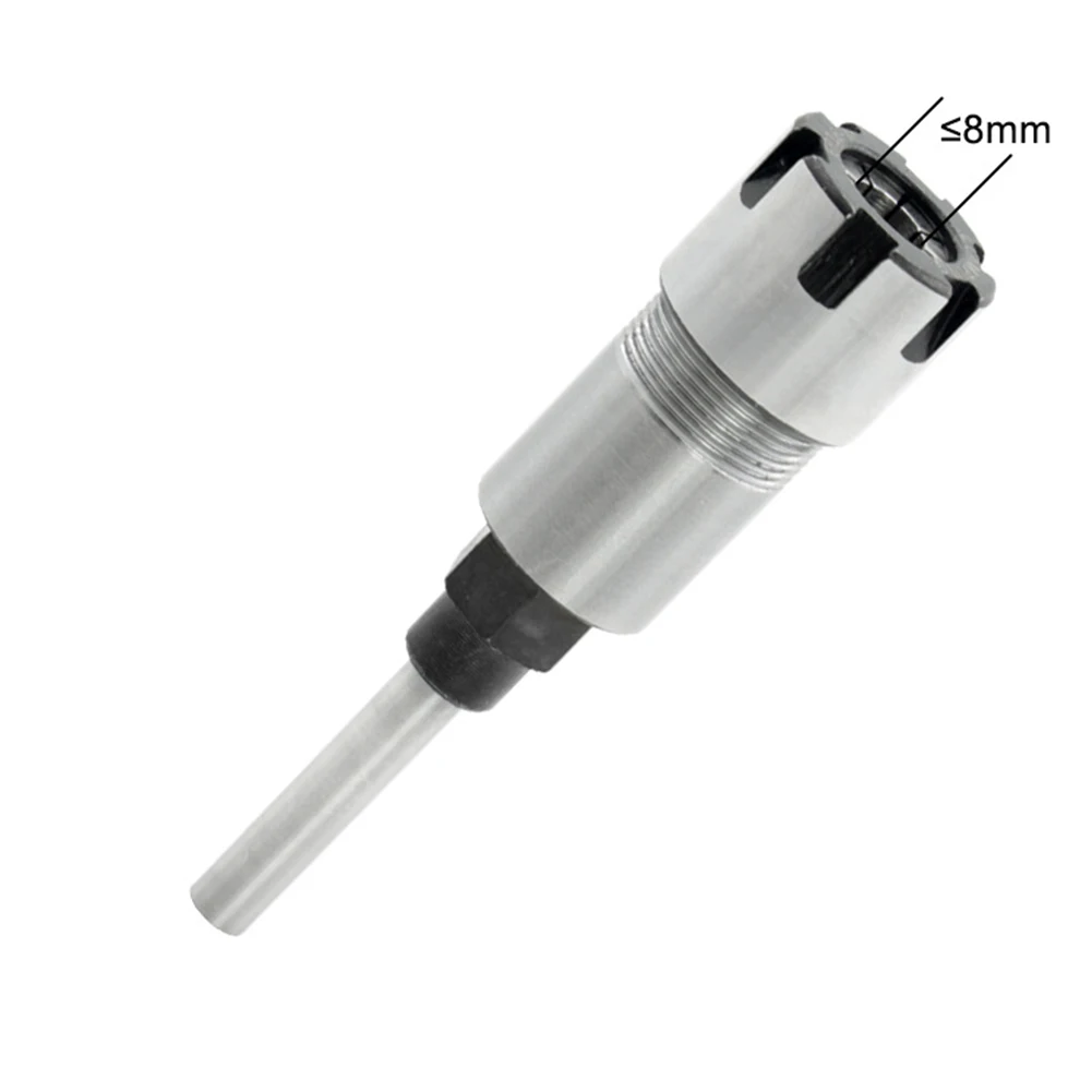 Replacement Practical Lengthen Tool Accurate Chuck Holder Milling Spring Steel ER20 Collet Stable Easy Install Straight Shank |