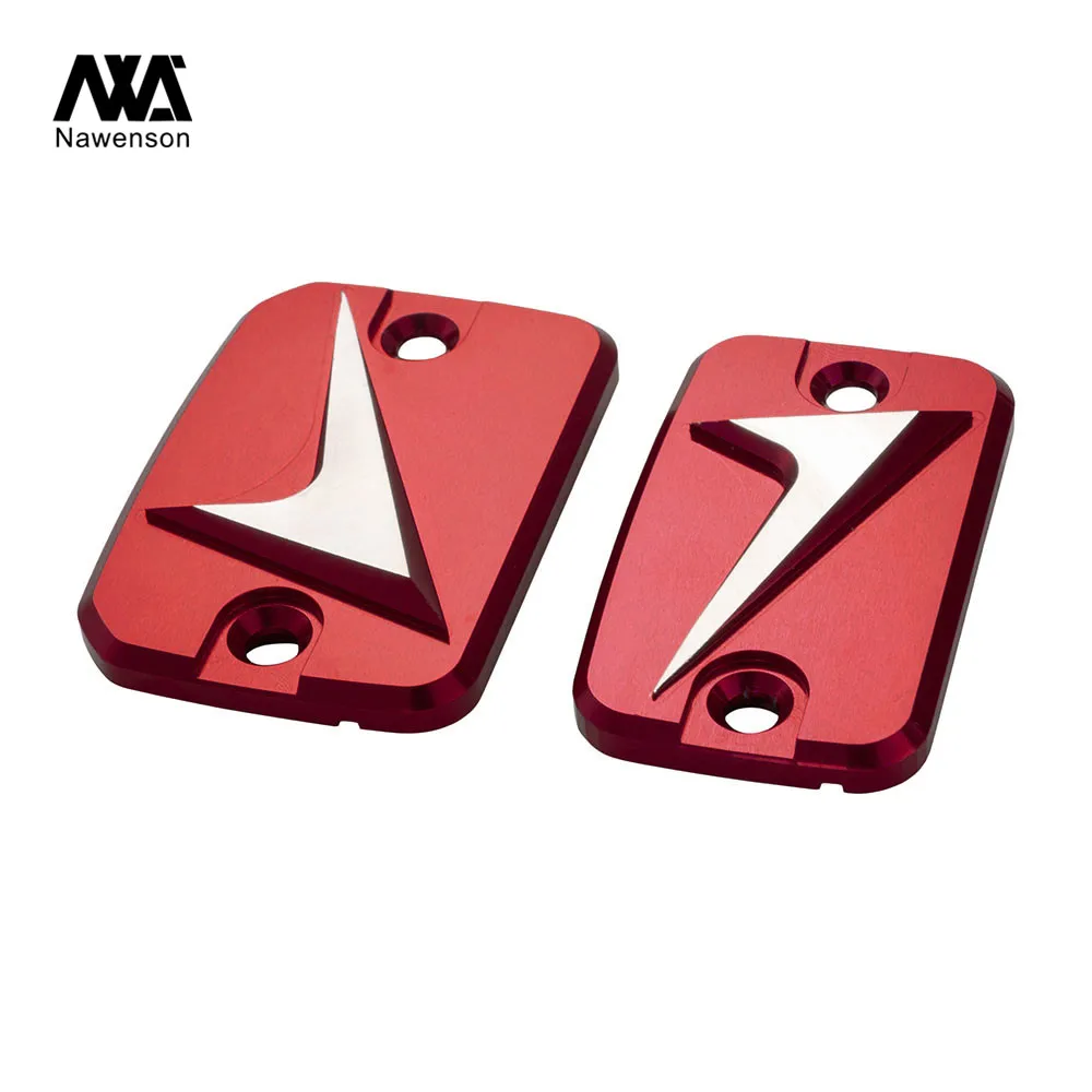 

Motorcycle Brake Clutch Fluid Tank Cap Front Fluid Reservoir Cover in Pair for Kymco AK550 2017-2018