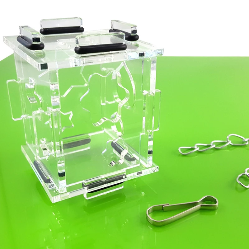 2019 1 шт. игрушка в клетке пищевой Пожиратель попугай для Parrotsforagingfeeder Прямая