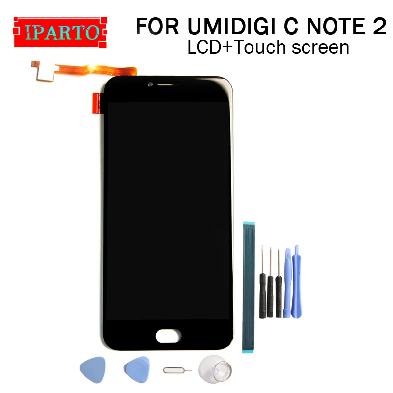 5 дюймовый UMIDIGI C NOTE 2 ЖК-дисплей кодирующий преобразователь сенсорного экрана в
