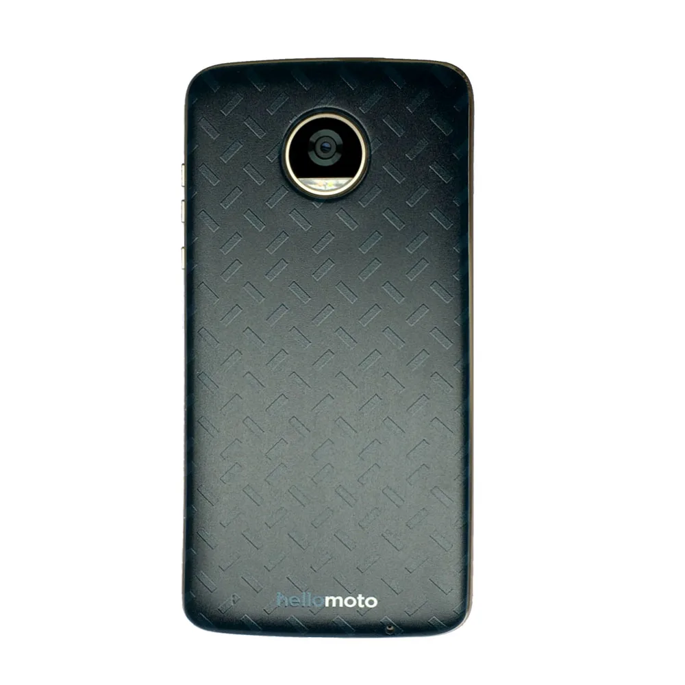 Dark blue Ультратонкий Магнитный адсорбции задняя пластина для motorola moto z2 play z2 силы z play droid телефона moto mods Стильный чехол - Цвет: Dark blue
