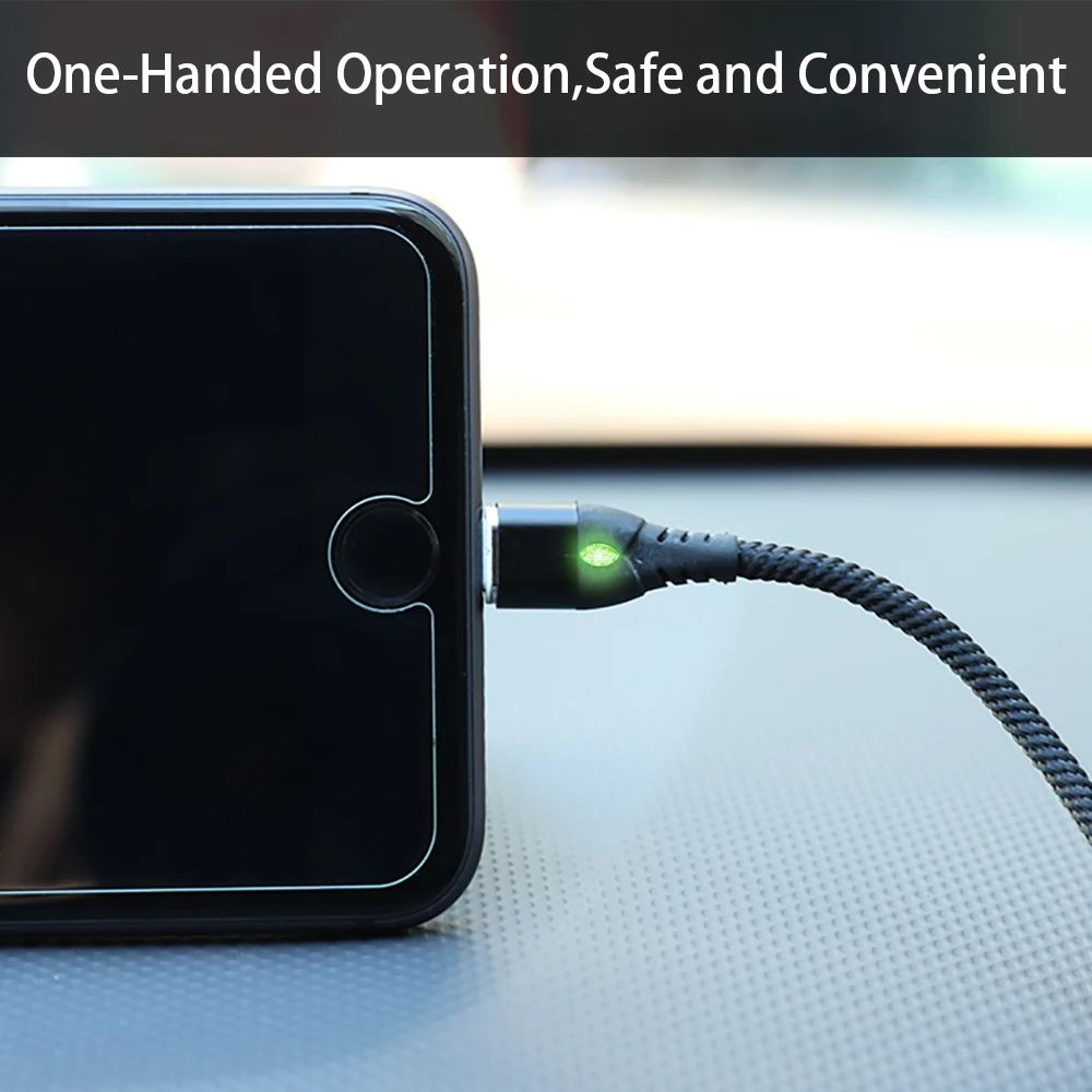 KingFriend Магнитный Micro USB кабель для iphone samsung type C быстрое зарядное устройство Магнитный зарядный адаптер usb type C кабель для мобильного телефона