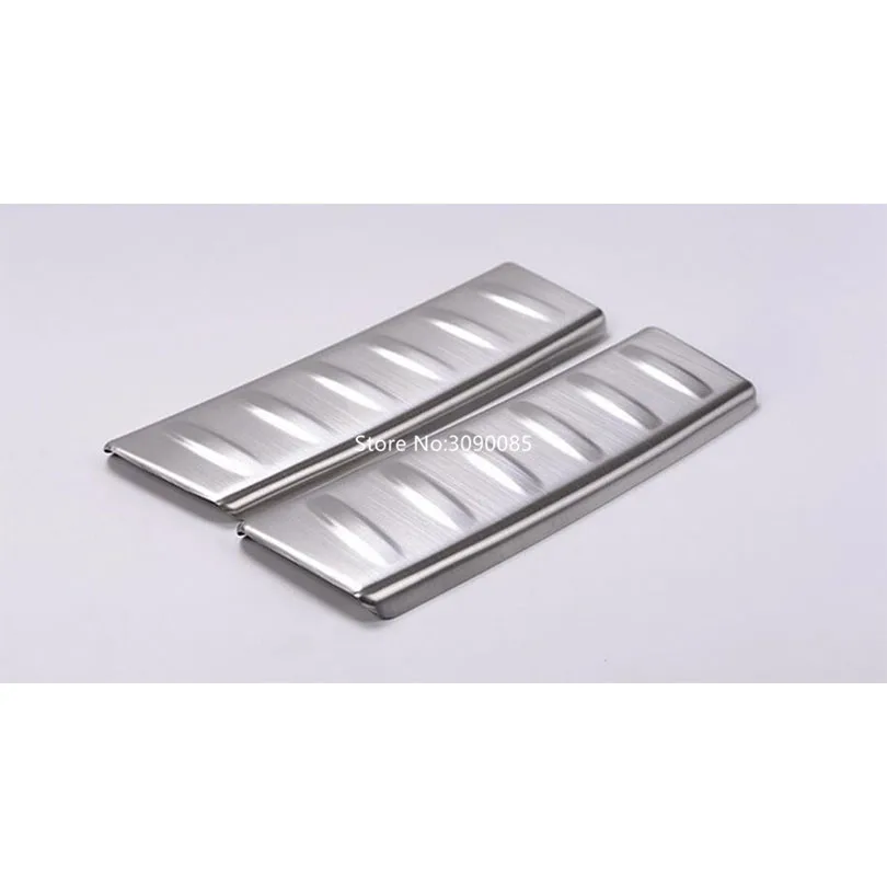 Защитный бампер для заднего багажника из нержавеющей стали Jaguar F-Pace 2016 2017 2018 2019