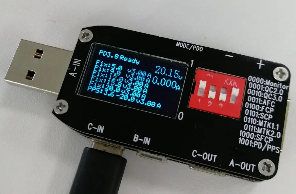 Pd2.02.0pps/QC2.0QC3.0QC4/AFC/FCP/SCP/MTK/SFCP проверка быстрой зарядки|Крышки переключателей| |