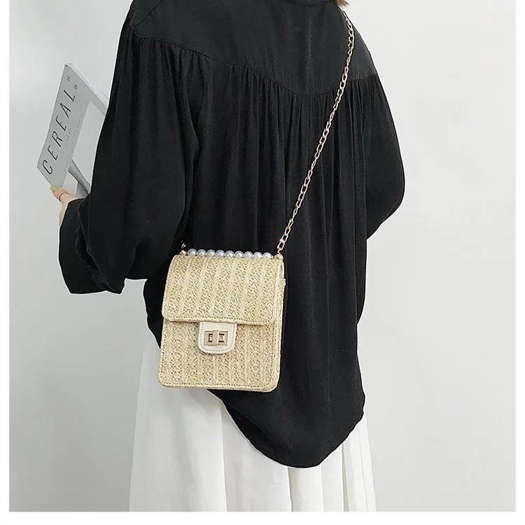 сумка женская Пляжная соломенная 2019 роскошная брендовая дизайнерская Новая