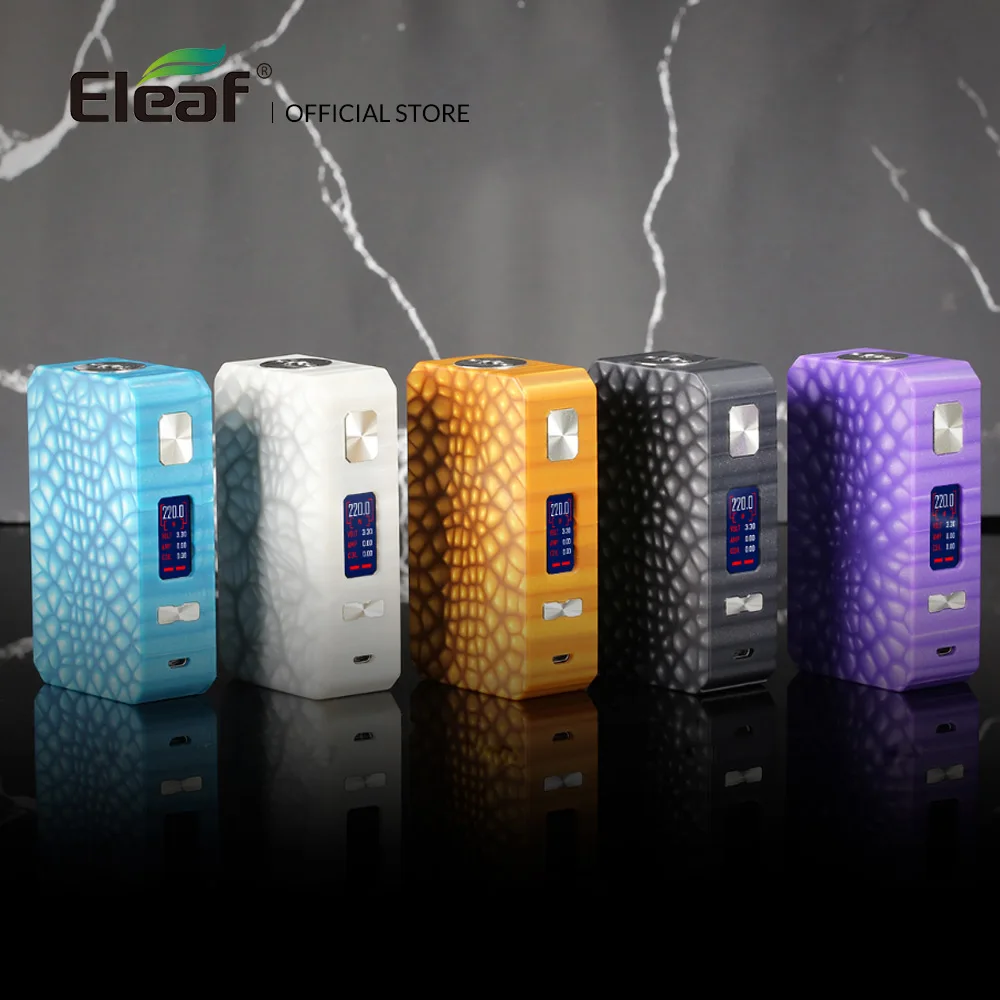 Оригинальная электронная сигарета Eleaf Saurobox с набором ELLO Duro 6 5 мл/2 мл HW-N/HW-M 220 Вт