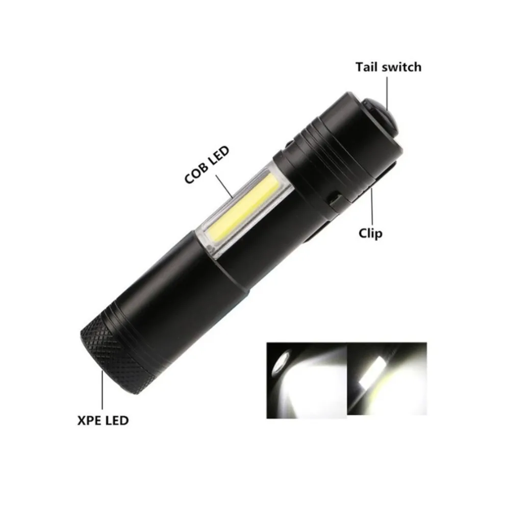 Горячая Светодиодный фонарик Портативный мини torchflashlight использование батареи Водонепроницаемый в жизни освещение фонарь Прямая
