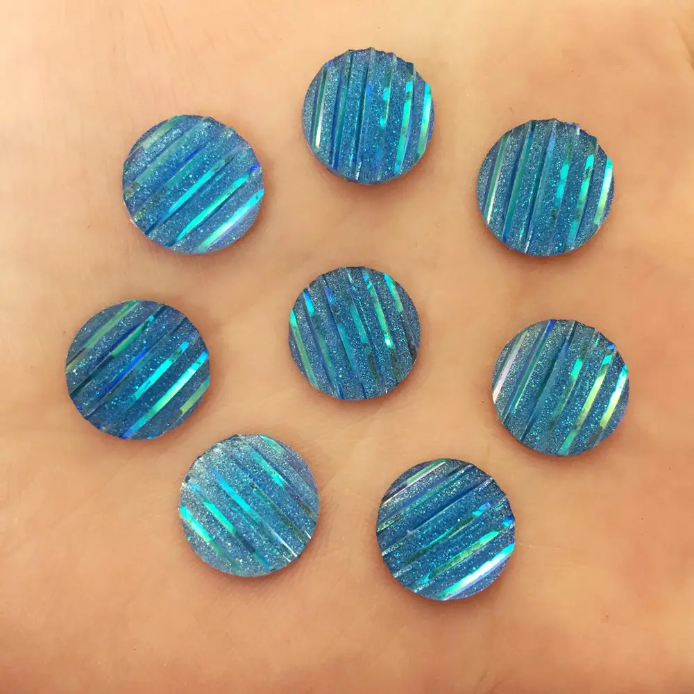 50 шт. AB Resin 12 мм круглый кабошон Twill Ore Bead Flat Back Стразы W69 | Дом и сад