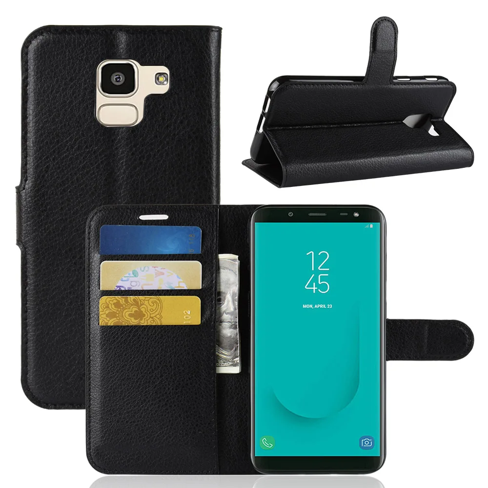 Чехол для телефона SAMSUNG Galaxy J6 2018 Европейская версия откидная Обложка на заднюю