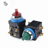 380v electrical rotary switch knob 25mm 2 position3 position selector button switch redgreen la18 22x2 la18 22x3