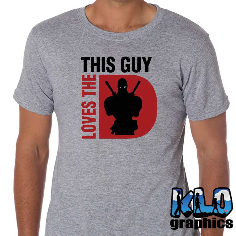 

Newest Fashion This Girl / Guy Loves The D T-Shirt Fandom Of Ninjal I Love100% Cotton Humor Tee Shirts
