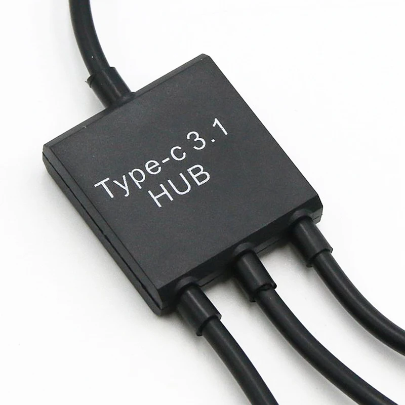 OTG концентратор адаптер 3в1 тип c USB C кабель хоста мужчин и женщин двойной хост 3 1