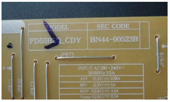 Источник питания UA55ES7000J UA55ES8000J pd55b2q _ cdy BN44 00523B оригинальные детали|parts| |