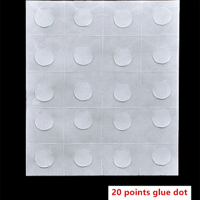 2-20points glue dot Аксессуары для воздушного шара воздушный шар лента воздушный насос Арка палочка фиксированная балон для взрослых детей день рождения Свадебные украшения балон - Цвет: 2-20points glue dot
