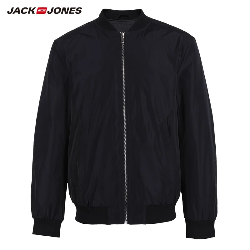 JackJones мужской Бейсбольный воротник стеганая куртка Верхняя одежда парка