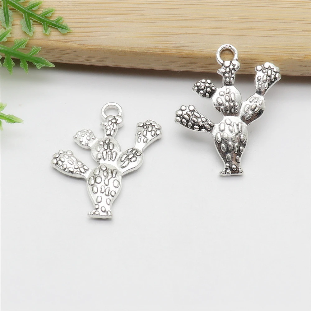 Wholessale Cactus Charms 55pcs/lot Jewelry Findings fit DIY Bracelet Necklace Pendants for Making | Украшения и аксессуары