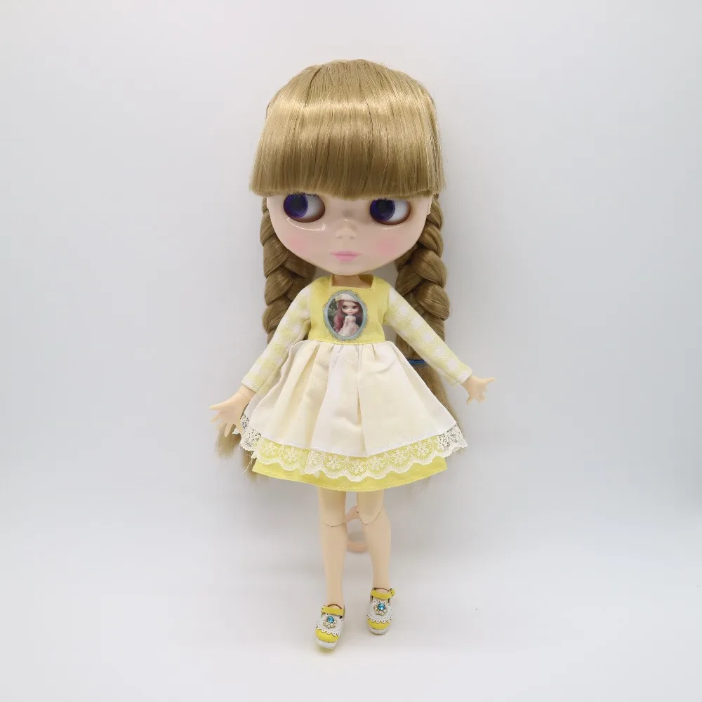Бесплатная доставка Заводская кукла Blyth с светлыми волосами JGB 74|blythe doll|blythe doll