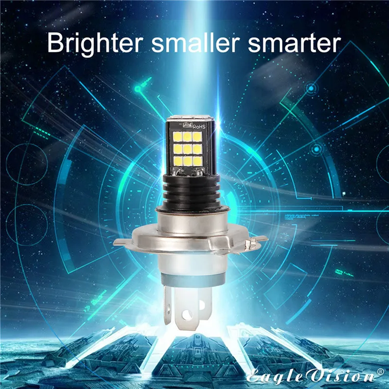 WUPP светодиодный подвесной светильник 2 шт. H4 9003 3030 24 SMD автомобильный