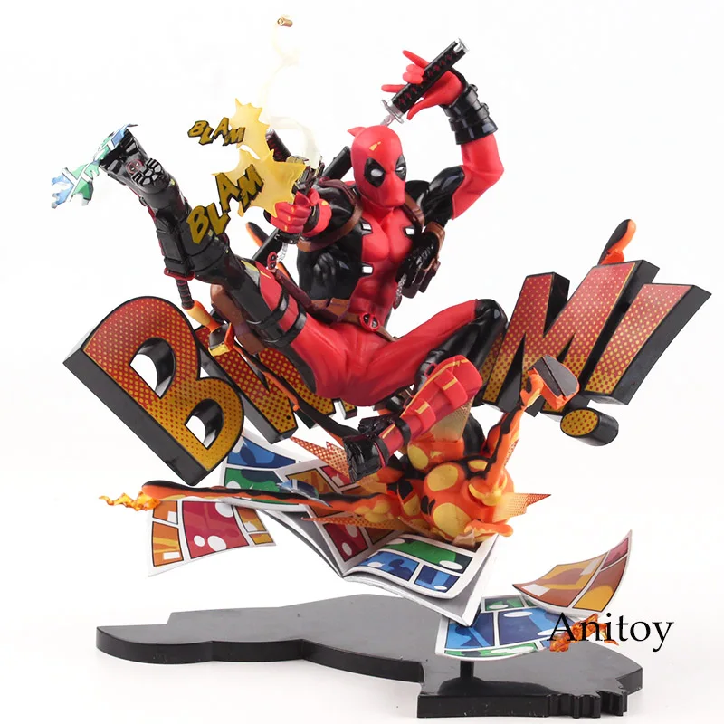 Дэдпул экшн-фигурка Mavel игрушка ломающаяся четвёртая стена ПВХ Дэдпул фигурка Коллекционная модель игрушки Marvel фигурки 20 см