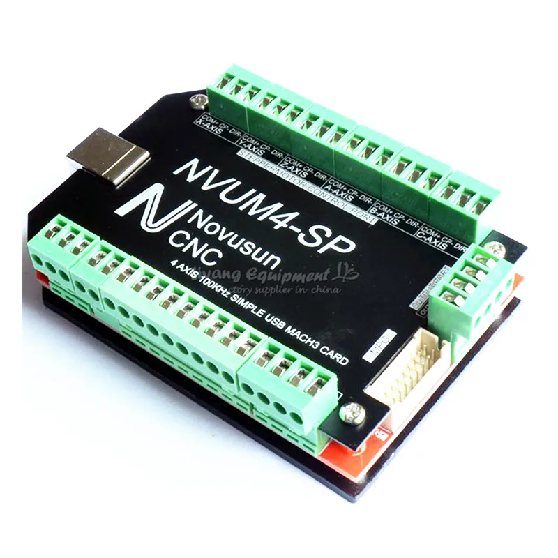 NVUM Многофункциональный USB Mach3 Управление карты ЧПУ 3 4 5 6 оси движения Лер Breakout