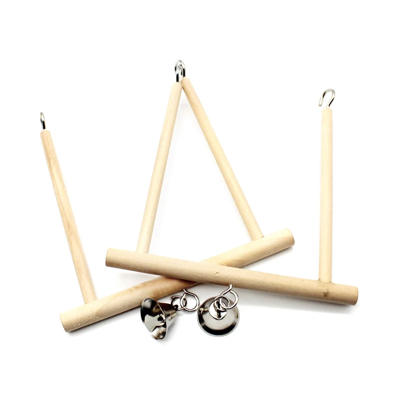 Попугай игрушки Лестница для птиц попугай укуса игрушка твердая деревянная