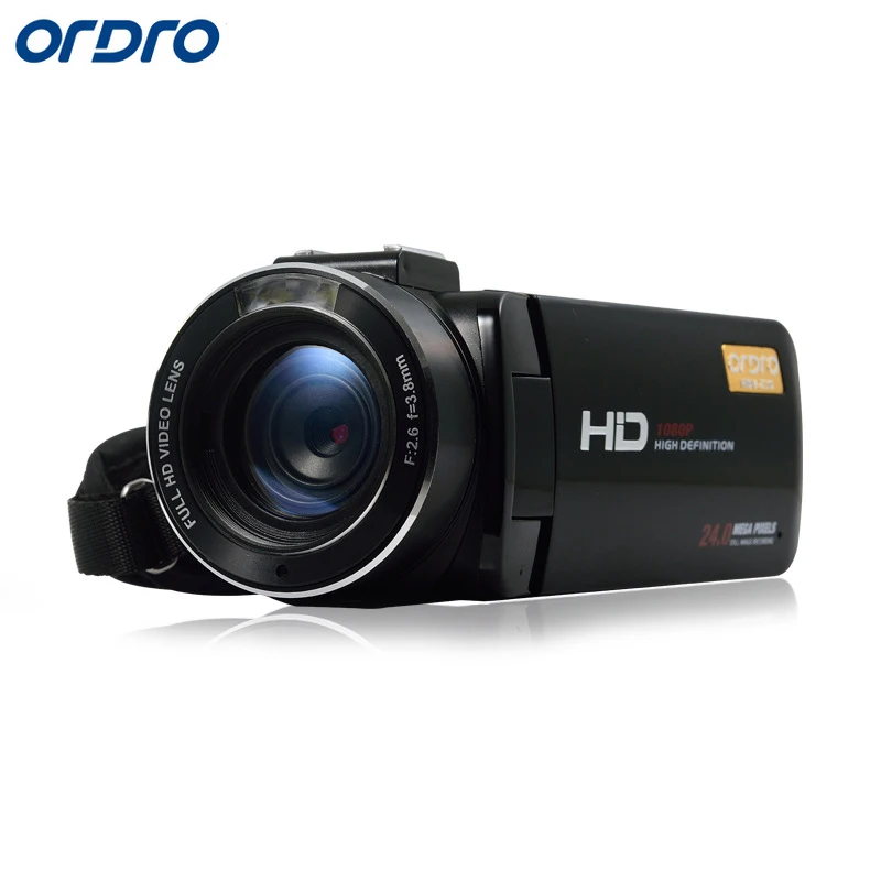 ORDRO цифровая видеокамера HDV Z20 1080 P 30fps Full HD Встроенный Wi Fi пульт дистанционного